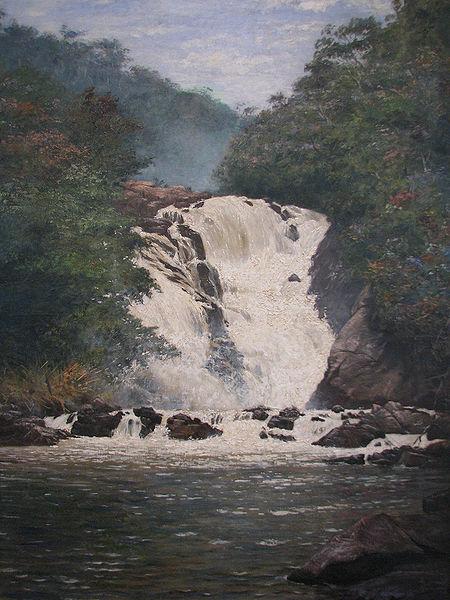 Almeida Junior Votorantim Falls oil painting picture